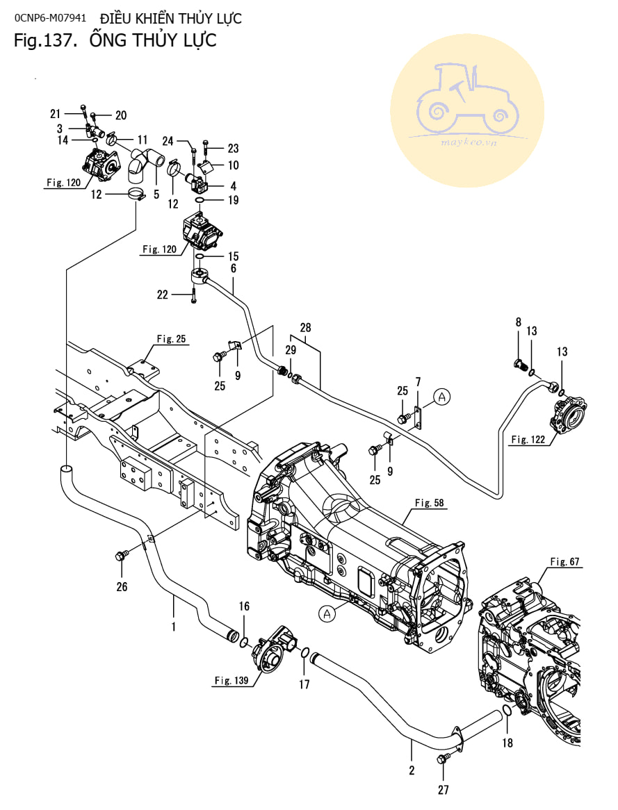 Ống thủy lực Ym351