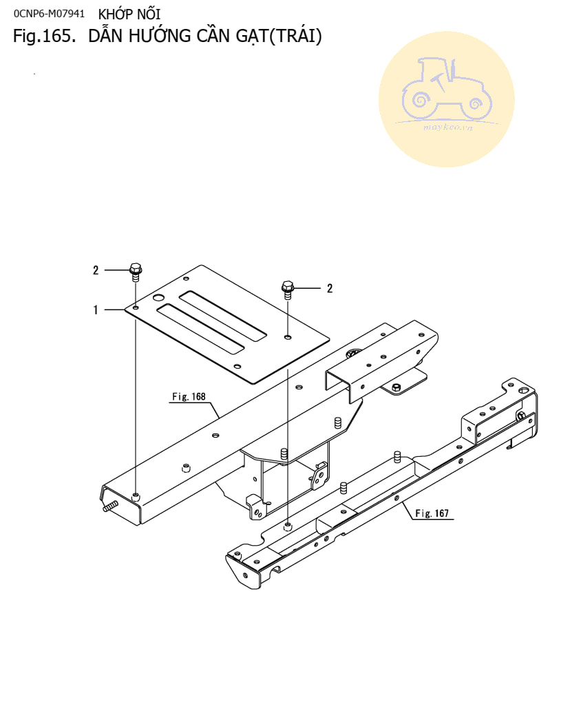 Dẫn hướng cần gạt trái