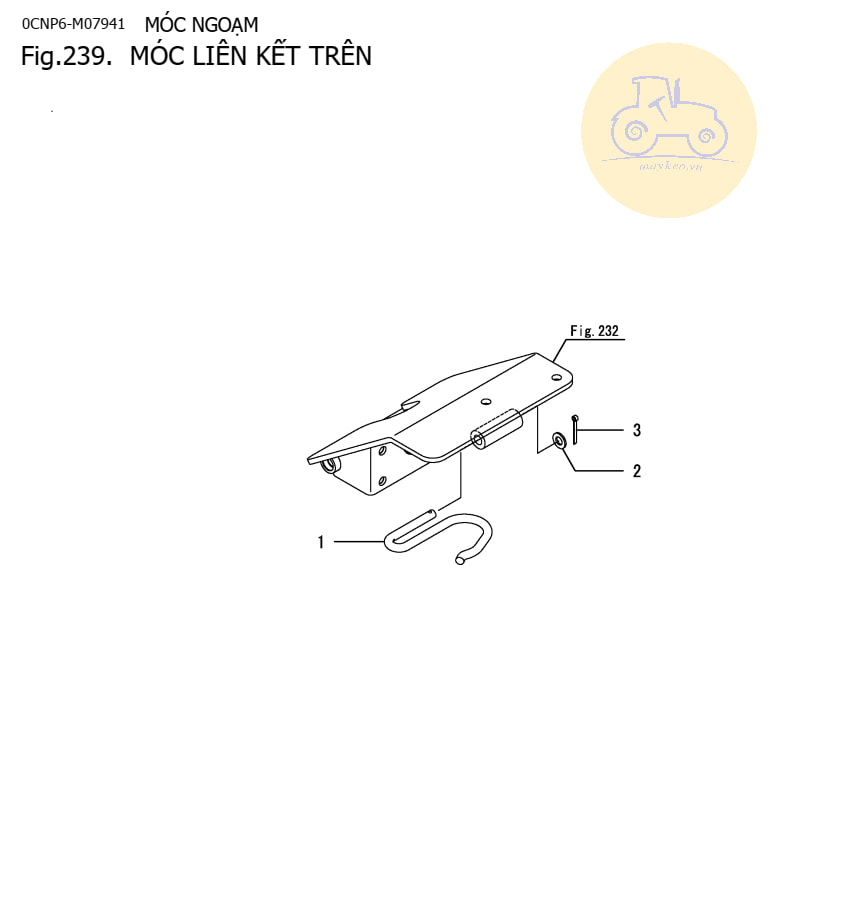 Móc liên kết trên