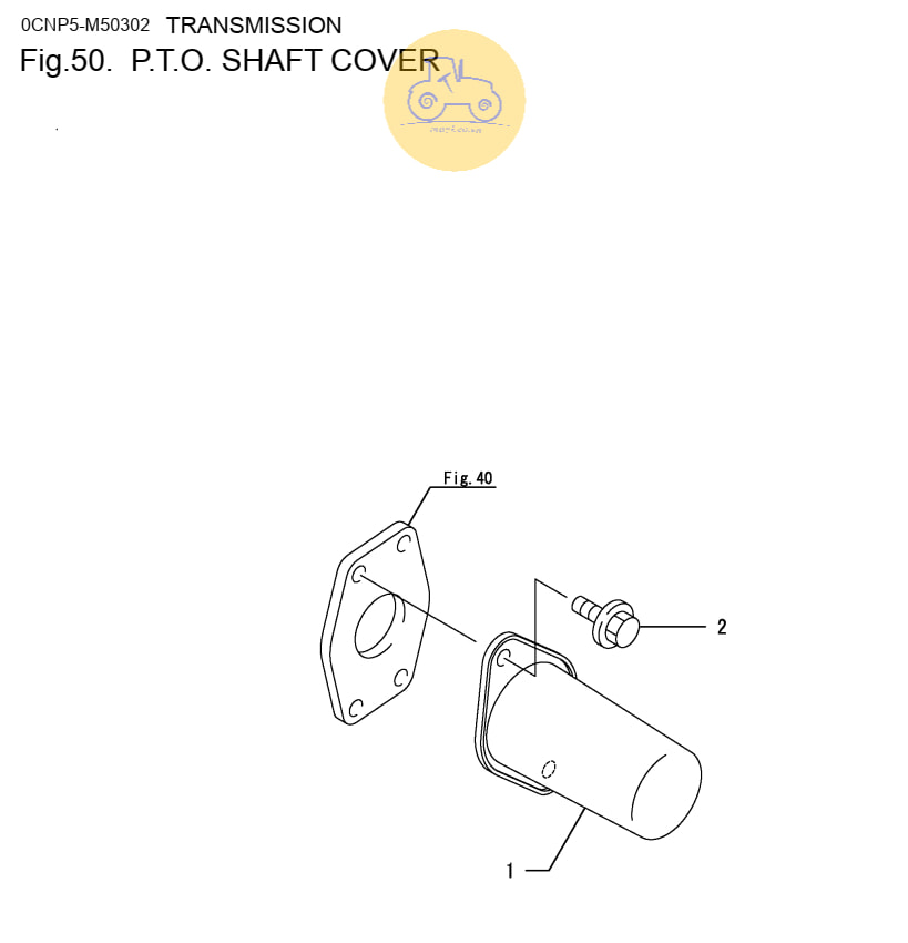 Vỏ trục PTO