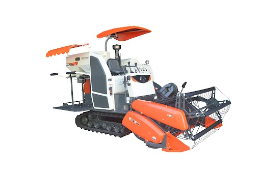 Máy gặt lúa giá bao nhiêu - báo giá máy gặt lúa Kubota DC70 Pro