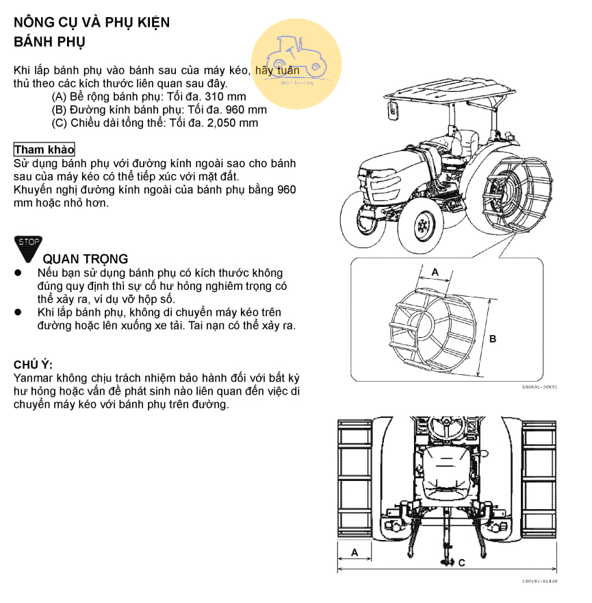 nông cụ máy kéo EF393