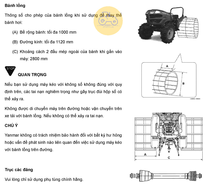 nông cụ máy kéo  yanmar ef393