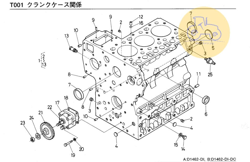 PHỤ TÙNG KUBOTA L1 - SƠ ĐỒ THÁO LẮP HỖ TRỢ SỬA CHỮA